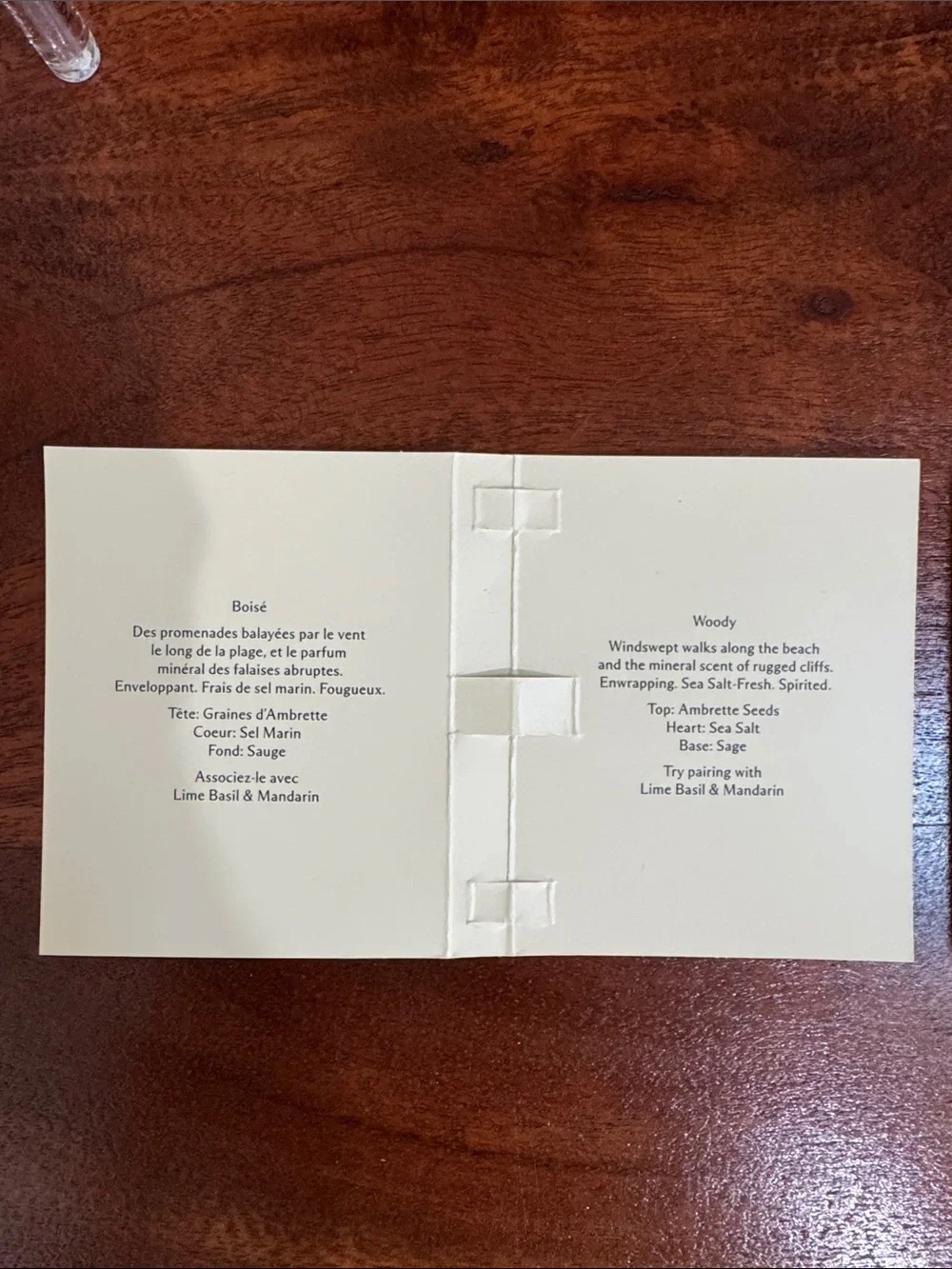2x Jo MALONE London Wood Sage & Sea Salt Samples 0.05oz/1.5mL Mini Sprays